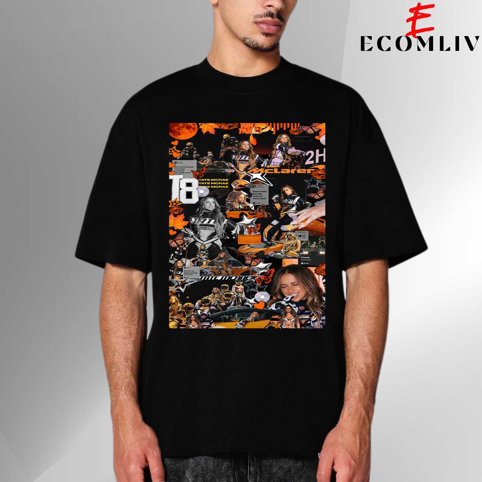 2 Hands Tate Mcrae Fan Shirt, Music Graphic Tee